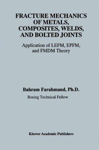 Cover for Bahram Farahmand · Fracture Mechanics of Metals, Composites, Welds, and Bolted Joints: Application of LEFM, EPFM, and FMDM Theory (Hardcover bog) [2001 edition] (2000)