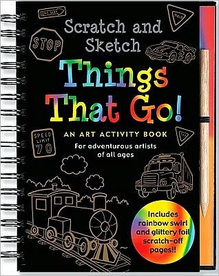 Cover for Mara Conlon · Scratch and Sketch Things That Go! (Spiralbuch) [Act Spi edition] (2010)