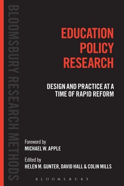 Cover for Helen M Gunter · Education Policy Research: Design and Practice at a Time of Rapid Reform (Gebundenes Buch) (2014)