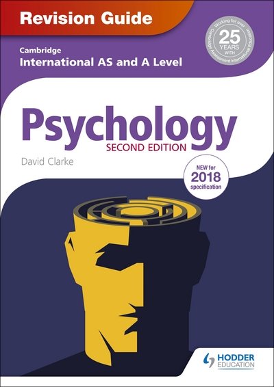 Cover for David Clarke · Cambridge International AS/A Level Psychology Revision Guide 2nd edition (Taschenbuch) (2018)