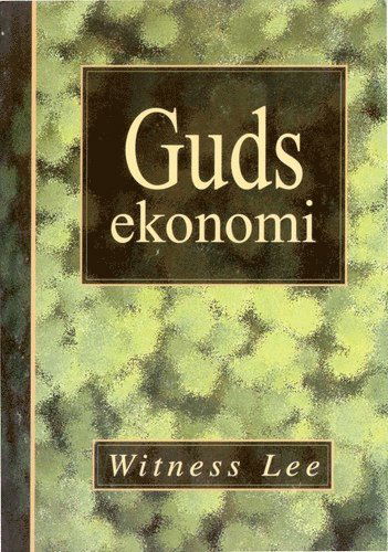 Cover for Witness Lee · Guds ekonomi (Paperback Book) (1997)