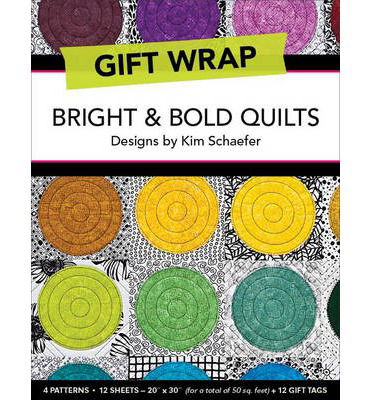 Cover for Kim Schaefer · Bright &amp; Bold Quilts Gift Wrap (Paperback Book) [Gftwp edition] (2014)