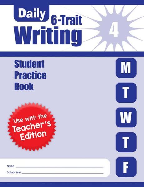 Cover for Evan-Moor Educational Publishers · Daily 6-Trait Writing (Book) (2008)