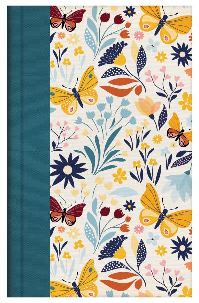 Cover for Compiled by Compiled by Barbour Staff · Beautiful Wisdom [Teal Butterfly] (Book) (2021)