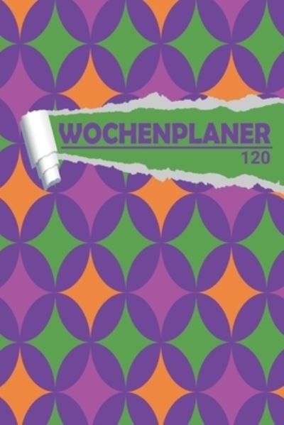 Cover for Aw Media · Wochenplaner Retro Muster 70er 80er Jahre (Pocketbok) (2020)