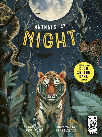 Cover for Katy Flint · Glow in the Dark: Animals at Night - Glow in the Dark (Hardcover Book) (2019)