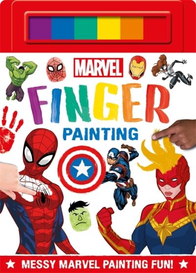 Marvel: Finger Painting - Marvel Entertainment International Ltd - Libros - Bonnier Books Ltd - 9781837713394 - 30 de septiembre de 2023