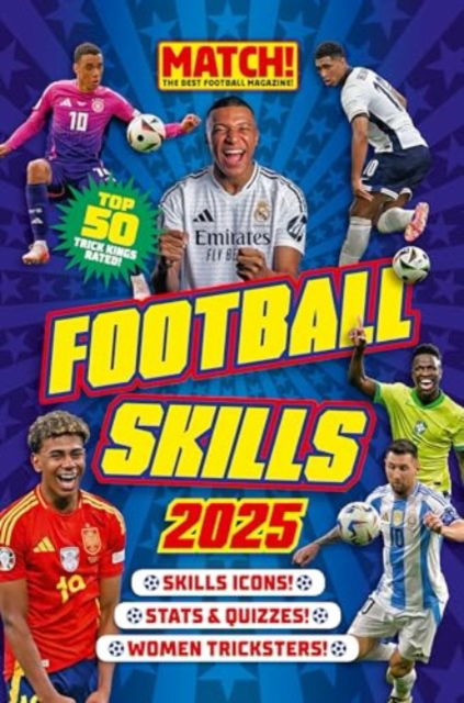 Cover for Grange · Official MATCH! Football Skills 2025 (Hardcover Book) (2024)