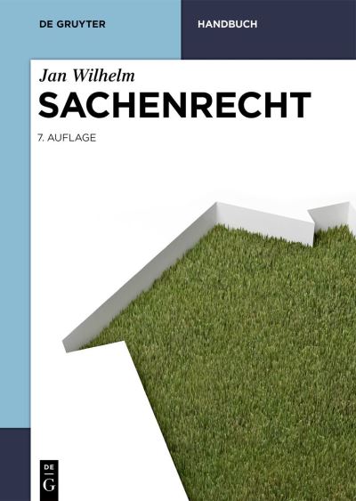 Cover for Jan Wilhelm · Sachenrecht (Hardcover Book) (2021)