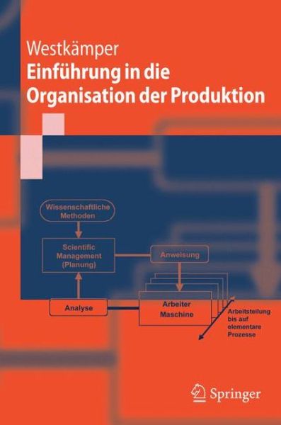 Cover for Engelbert Westkamper · Einfuhrung in Die Organisation Der Produktion (Taschenbuch) [2006 edition] (2005)