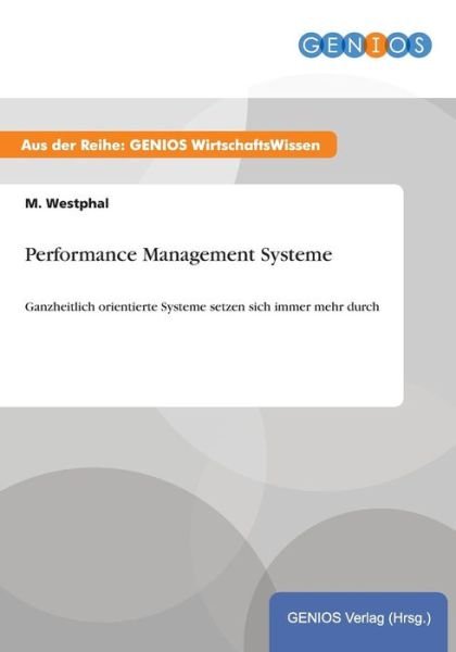 Cover for M Westphal · Performance Management Systeme (Paperback Book) (2015)