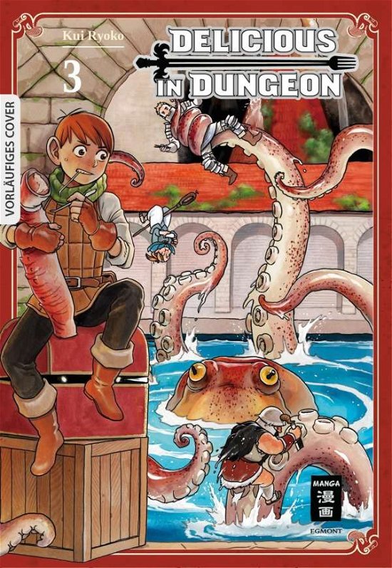 Delicious in Dungeon 03 - Kui - Bøger -  - 9783770458394 - 