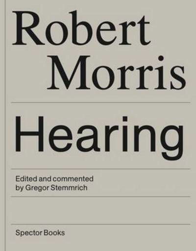 Cover for Robert Morris · Hearing (Paperback Book) (2013)