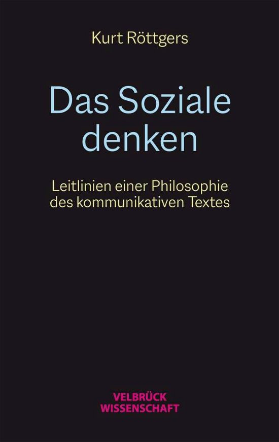 Cover for Kurt · Das Soziale Denken (N/A)