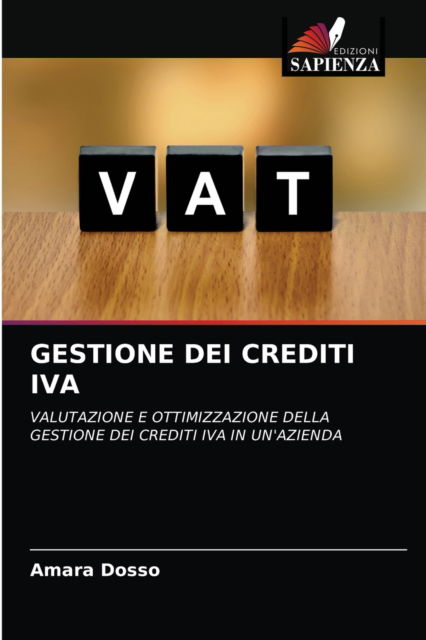 Cover for Amara Dosso · Gestione Dei Crediti Iva (Paperback Book) (2021)