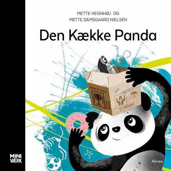 Cover for Mette Hegnhøj Mortensen · Miniværk: Den kække panda (Gebundesens Buch) [1. Ausgabe] (2019)