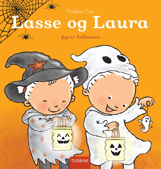 Cover for Pauline Oud · Lasse og Laura fejrer halloween (Hardcover Book) [1. Painos] (2021)