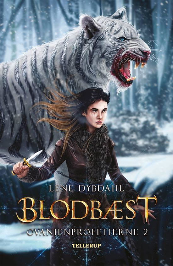 Cover for Lene Dybdahl · Ovanienprofetierne, 2: Ovanienprofetierne #2: Blodbæst (Innbunden bok) [1. utgave] (2017)