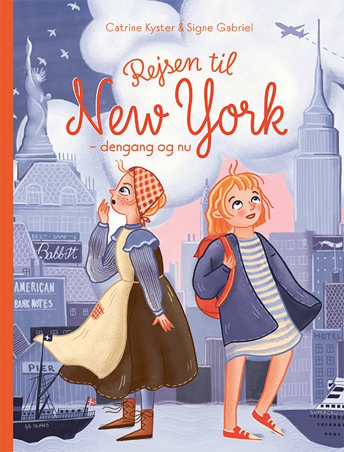 Catrine Kyster · Rejsen til New York - dengang og nu (Gebundenes Buch) [1. Ausgabe] (2024)