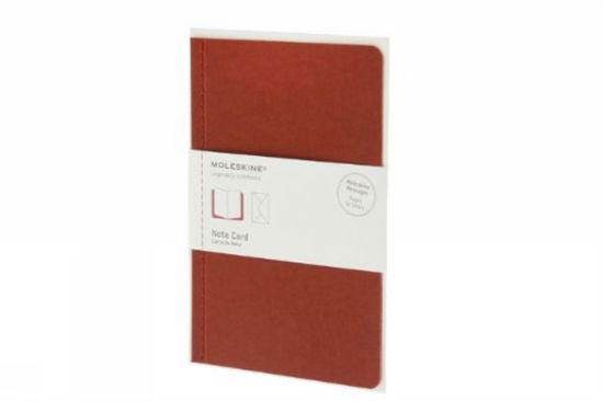 Cover for Moleskine · Moleskine Note Card With Envelope - Large Cranberry Red - Moleskine Messages (Flashcards) (2012)