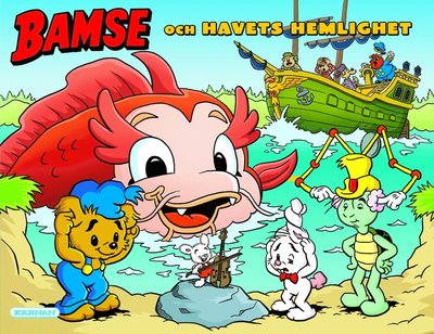 Cover for Katarina Oldenburg · Bamse och havets hemlighet (Hardcover Book) (2025)