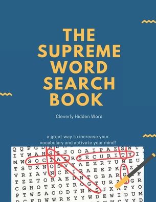 Cover for Marion Cotillard · The Supreme Word Search Book for Adults - Large Print Edition: 200 Cleverly Hidden Word Searches for Adults, Teens, and More (Paperback Book) (2022)