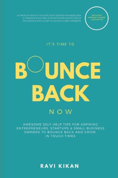 Cover for Ravi Kikan · Bounce Back Now (Paperback Book) (2020)