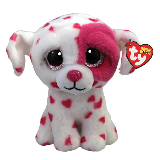 Ty - Beanie Boos - Valentines 2023 Beau White Dog - Ty - Produtos - Ty Inc. - 0008421365395 - 