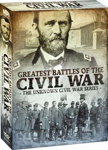 Cover for Unknown Civil War - the Greatest Battles (DVD) (2009)