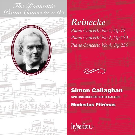 Reinecke Piano Concertos - Simon Callaghan - Musik - HYPERION - 0034571283395 - 6. januar 2023