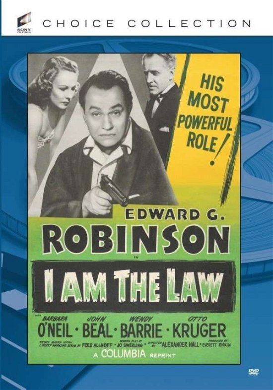 Cover for I Am the Law (DVD) (2014)