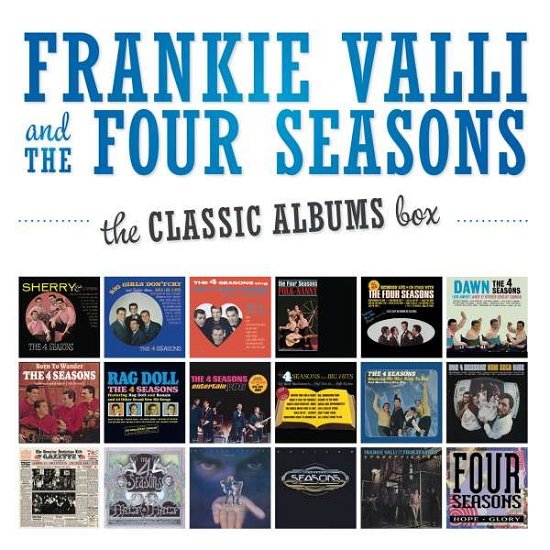 Cover for Frankie Valli and The Four Seasons · The Classic Albums Box (CD) (2014)
