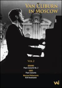 Cover for Grieg &amp; Brahms · Van Cliburn in Moscow Vol.2 (DVD) (2008)