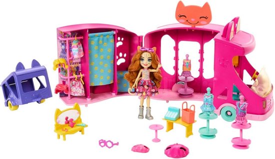 Cover for Mattel · Mattel Enchantimals Glam Party - Fashion Truck Playset (hpb34) (MERCH)