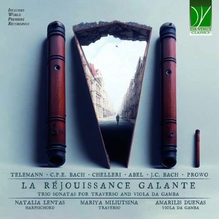 Cover for Mariya Miliutsina · La Rejouissance Galante (18th-Century Flute Sonatas) (CD) (2023)