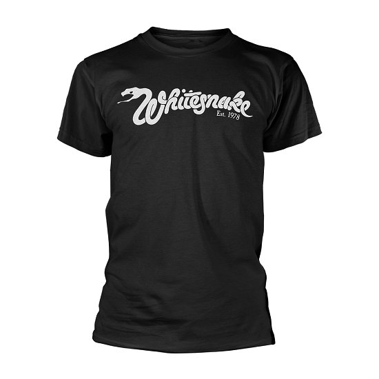 Cover for Whitesnake · Est 1978 (T-shirt) [size XXL] [Black edition] (2021)