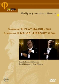 Cover for Mozart · Mozart-symphonies E Flat Major D (DVD) (2004)