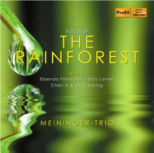 Cover for Fabregas / Waring / Larsen / Meininger Trio · Voices of the Rainforest (CD) (2011)