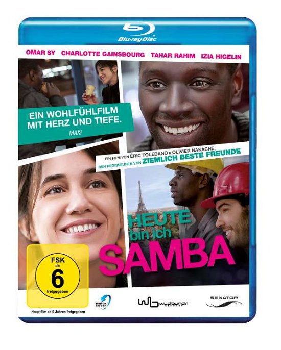 Cover for Heute Bin Ich Samba BD (Blu-ray) (2015)