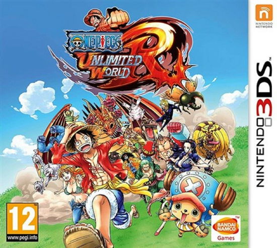 Cover for Namco Bandai · One Piece Unlimited World Red (3DS)