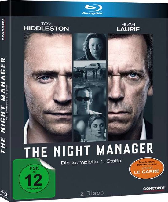 Cover for Hiddleston,tom / Laurie,hugh · The Night Manager-die Komplette 1.sta (Blu-ray) (2016)