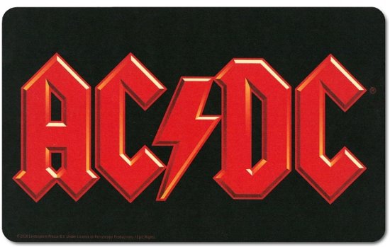 AC/DC Logo Placemat - AC/DC - Produtos - AC/DC - 4039103997395 - 