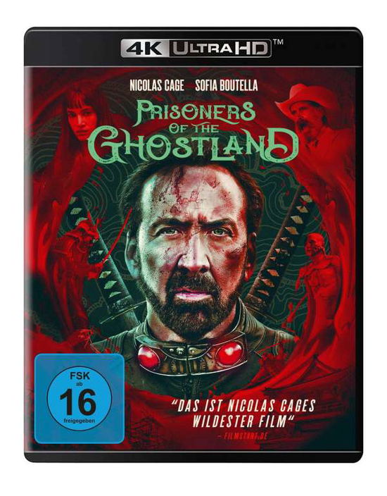 Prisoners of the Ghostland (Uhd Blu-ray) - Nicolas Cage - Filmes -  - 4042564219395 - 10 de dezembro de 2021