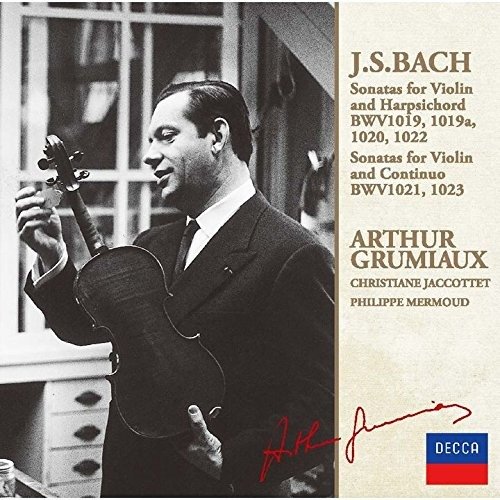 Cover for Arthur Grumiaux · J.S.Bach: Violin Sonatas Vol.2 (CD) [Japan Import edition] (2021)