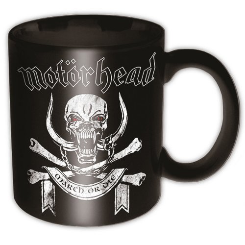 Cover for Motörhead · Motorhead Boxed Standard Mug: March or Die (Mug) [Black edition] (2014)