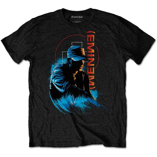 Cover for Eminem · Eminem Unisex T-Shirt: In Brackets (T-shirt) [size M] [Black - Unisex edition]