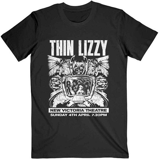 Thin Lizzy Unisex T-Shirt: Jailbreak Flyer - Thin Lizzy - Merchandise -  - 5056561030395 - 