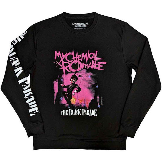 Cover for My Chemical Romance · My Chemical Romance Unisex Sweatshirt: March (Sleeve Print) (CLOTHES) [size XS] (2024)