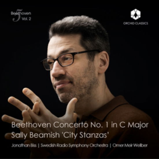 Cover for Jonathan Biss / Swedish Radio Symphony Orchestra / Omer Meir Wellber · Beethoven/5 / Vol. 2 - Beethoven: Concerto No. 1 In C Major / Sally Beamish: City Stanzas (CD) (2024)