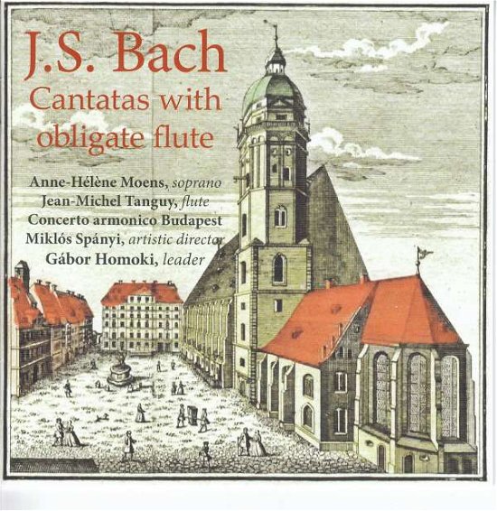 Cover for J.S. Bach · Cantatas with Obligate Flute (CD) (2018)